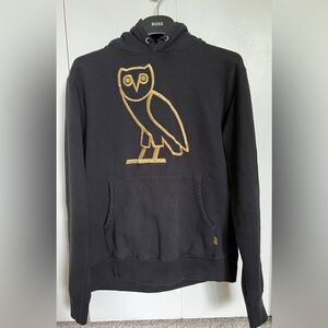 Authentic October's Very Own Drake Black OG Owl Hoodie Men's M